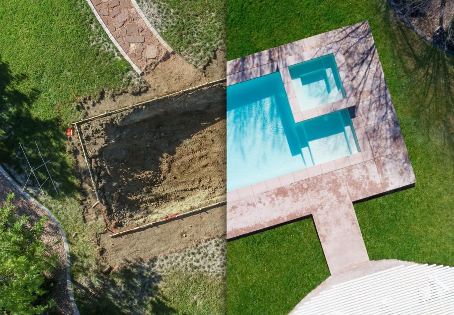 Pool Installation by Master Rebuilder of Florida Inc.
